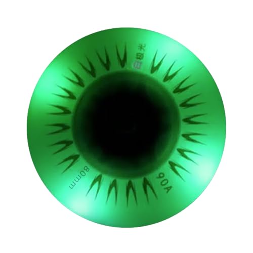 Kleurrijke Light Up Inline Skate Wielen 80mm, 4Scs LED knipperen Inline Roller Wheels 90A PU met lagers voor Indoor / Outdoor Scooter Vervanging, Groen 4