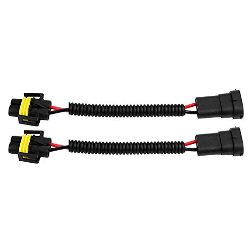 2 x Koplamp Mistlichtadapter voor Mistverlichting Extension Wiring Harnas Sockets Aansluitadapter voor H11