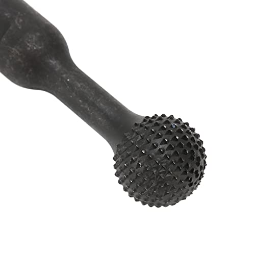 Bol rotary file freesmachine, CR-V Ball Head Carving File Drills, Ball Punch Hoek Grinder Bijlagen voor het ontbramen Grinding Carving Polishing (25mm) 4