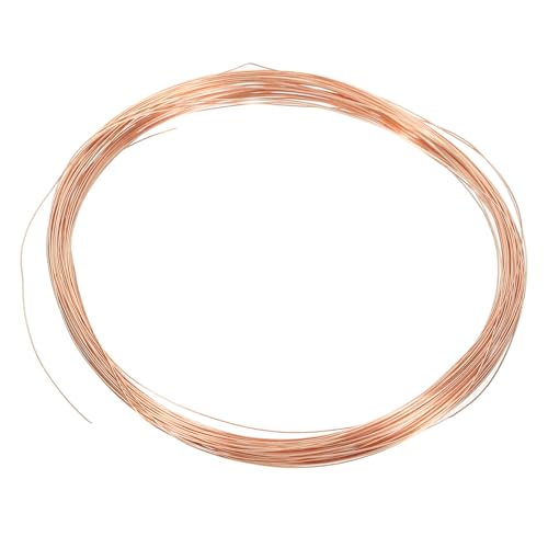 0,3mm x 49 Voeten Bonsai Training Draad Draad Stengels 99,9% Pure Koper Draad Koper, 2 Pack