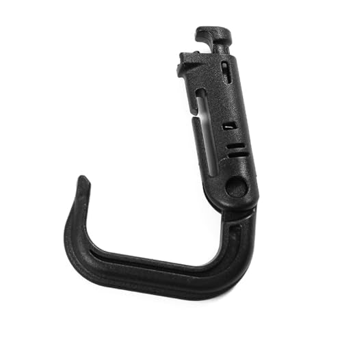 12 st Tactical Hangband Carabiner Molle Strap Nylon Carabiner Clip Keychain Ring voor Tactical Rugzak Klimmen Wandelen Outdoor Gebruik 4