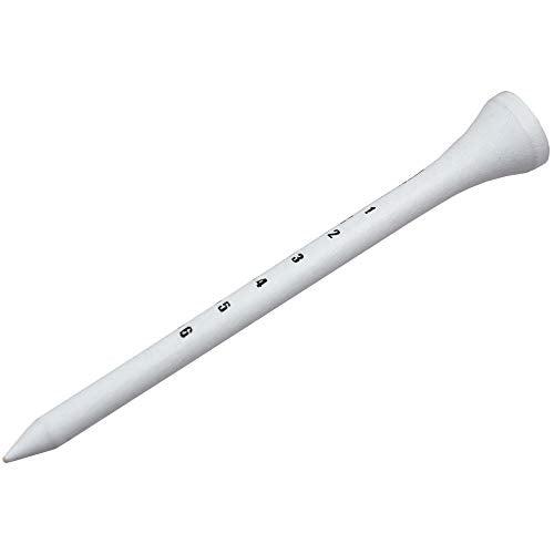 50 Pack Houten Golf Tees 83mm Lang Golf Hout Bamboe Tees - Wit 4