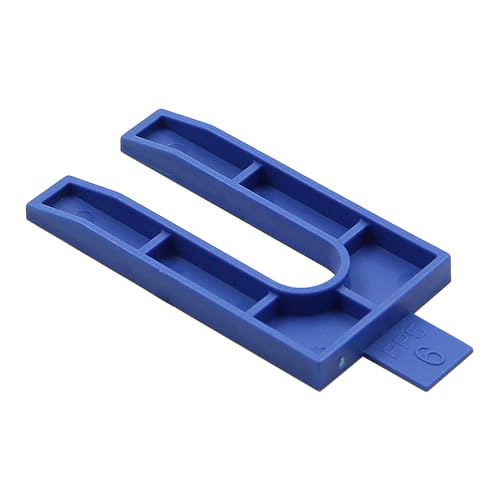 Zee 40-delige kunststof vulset, vulset, 6 maten kunststof vulstoffen (1 mm - 6 mm), kleur-gecodeerd, eenvoudig te installeren, ideaal voor latten, vleugelbevestigingen en afstanden