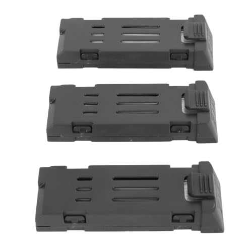 3-Pack 1800mAh 3,7V LiPo vervangingsaccu met hoge capaciteit voor E58 E68 JY109 998Pro RC Drone, Afstandsbediening UAV Batterij RC Drone Batterij 5