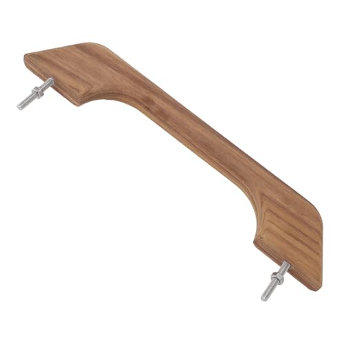 Teakhouten Leuning met enkele Lushandgreep 12 Inch Ergonomische Weervriendelijke Armleuningaccessoires voor Marineboten 5