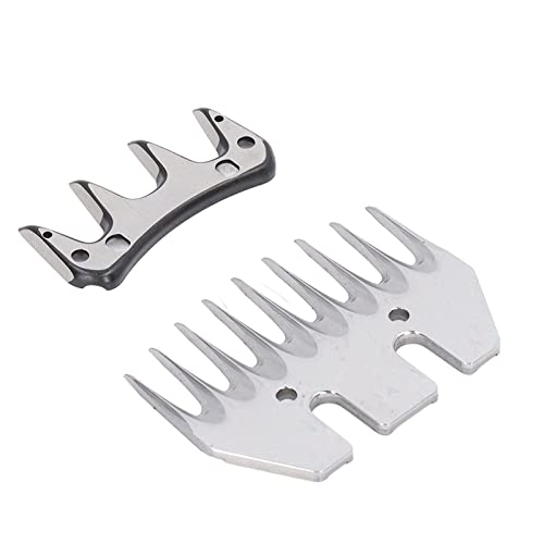 Elektrische scheermes voor schapenkool staal 9 tanden penetreren dragen resistent wol Comb mes voor het begin geschoren en dikke wol