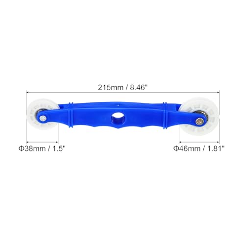 LED Strip Kanaal Roller Set van 2 U-Groove Wielen met kunststof handvat Snelle installatiegereedschap voor 5-8mm brede LED Strip
