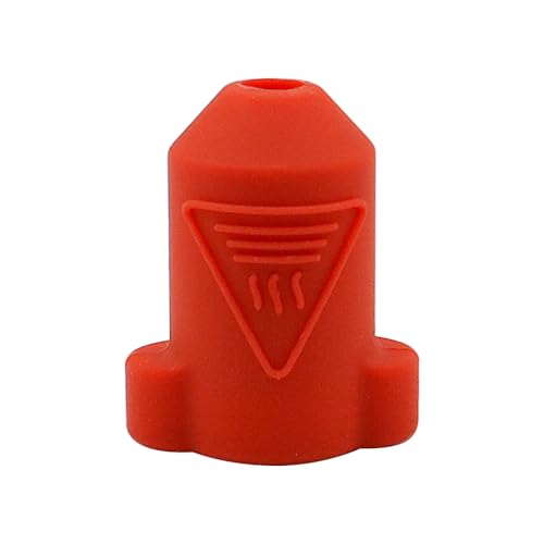 ZEE 6PCS warmend verwarming blok Siliconen sokken hoge temperatuur extruder verwarming blok Siliconen hoes voor Crealiteit K1/K1 MAX