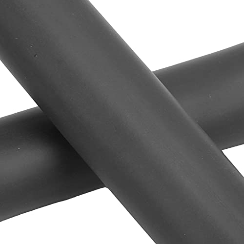 Foam Handles, lichtgewicht siliconen Grips met Shock en Sweat Resistance, voor MTB, Road Cycling, Fixed Sprocket (1 Pair Black)