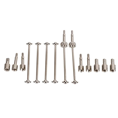 RC CVD Rijden Schacht Kit, Steel Drive Shaft Dogbone Joint Set Heat Treatment Upgrade Reserveonderdelen voor 144001 RC Car 5