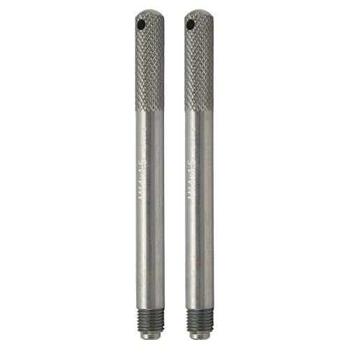 2 st. Wiel uitlijning Pin Wiel Hanger Pin Set Rim Stud Pin Guide Tool voor autobanden Reparatie Eenvoudige en efficiënte uitlijning oplossing (M14*1.5)