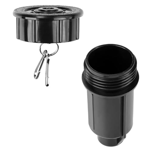 Sea Key Cash Hider Sprinkler Head, sleutelhouder Outdoor / tuin / tuin verborgen kluis. Waterdicht, corrosief en slagbestendig