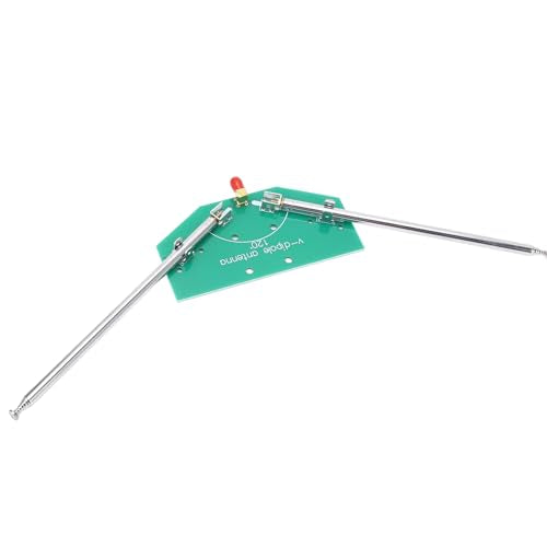 V-Dipole Antenna, Radio Replacement Antenna Universele Indoor Receiver Dipole Antenna Radio Home Indoor FM Ontvanger Antenna met TV Vrouw, TV Antenna