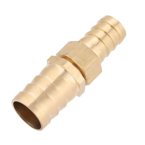 Schlauchverbinder Messing Messing Messing Barb Reducer Tube Splicer Joiner Pijp Fitting Connector Adapter Schlauchverbinder Reduzierung 1 inch Auf 3/4 inch (19-25mm)