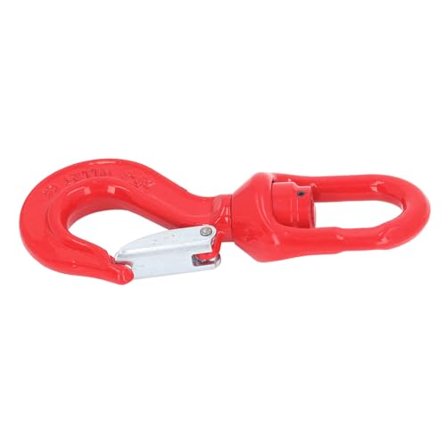 2 Ton Swivel Hook Heavy Construction Alloy Steel 360 Degree Swivel Hoist Hook Hoge temperatuur Quenching Verhard en versterkt Geschikt voor Crane Hoist 5