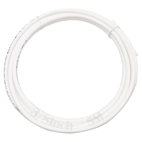 RO slang, Dujelixa 3/8' PE slang, koelkast waterpijp - 5m, waterzuivering buis (OD: 9.5mm), koelkast slangen, voor omgekeerde osmose systemen, waterfilters, koelkasten