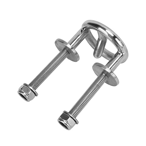 Boat Eye Hook, Water Ski Tow Hook Roestvrij staal Marine Spiegel Mount M10 Thread Duurzame Portable Marine Mirror Mount voor buiten