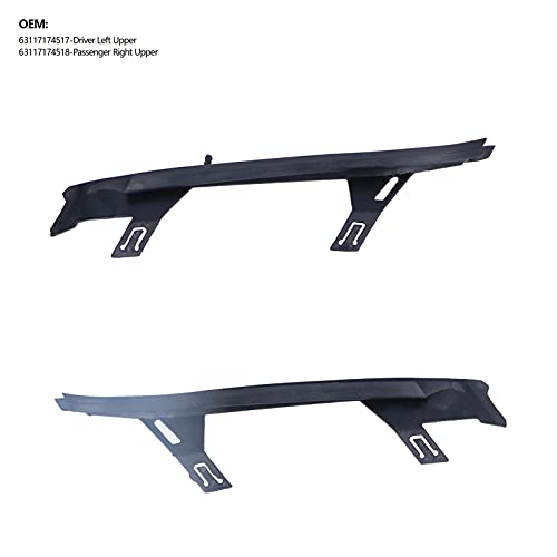 Paar Upper Headlight Pakkingen Sealing Strip links rechts 63117174517 Koplamp Cover Strip Headlight Fit voor 3 Series E92/E93 4