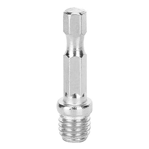 5Pcs Drill Connection Rod Adapter Elektrische Boorschroef Schijf Conversie Stick M10 voor het polijsten Pads en Boor Bits