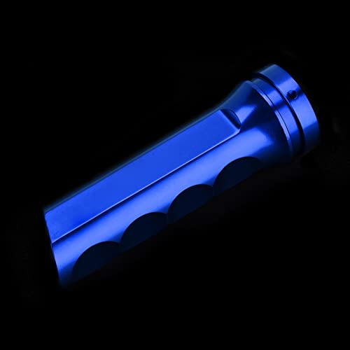 Universele auto aluminium handbrake hoes handgreep Beschermer handrem Mouw (blauw) 3