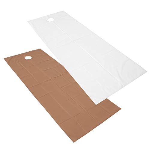 2 stuks Herbruikbare waterdichte oliebestendig zacht katoen Bed Hole Tafellakens, praktische apparatuur