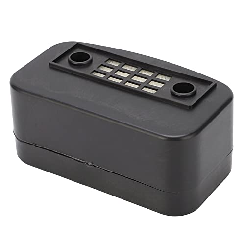 65mm Air Compressor Silencer, 65mm Compressor Eenvoudige luchtfilter Silencer Compressor Brandstofpomp Plastic Hoge efficiëntie