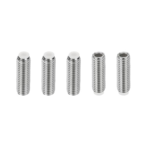 Macking schroef M8 x 25 mm, 5 stuks roestvrij staal 304 Metric Hex Head Head Head Hex Head Hex Head Hex Socket Fittings met Hex Socket