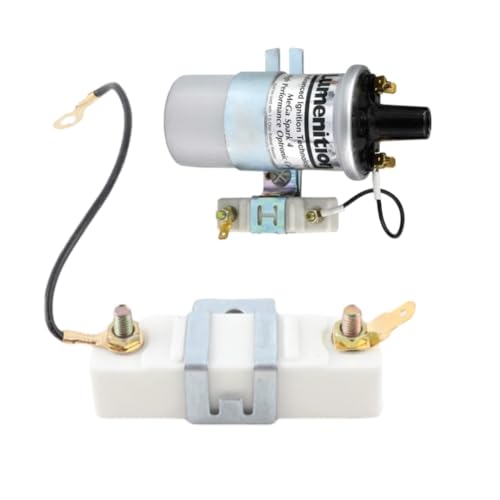 Ontsteking Coil Resistor, metalen keramische ontsteking Coil Ballast Resistor voor 1,5 Ohm Classic Car voor alle 1,5 Ohm Coils 3