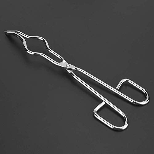 Crucible tang gieterij ijzer roestvrij staal kroes kit metalen afwerking gieten gereedschap kroes tang klemmen bekerhouder tang (250mm) 3