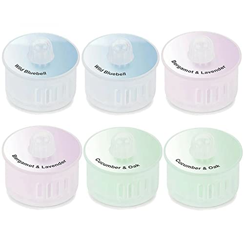 Set van 6 Fragrance Capsules voor Ecovacs Deebot T9, T9 Max, Power, AIVI, T10, X1 Plus Accessoires