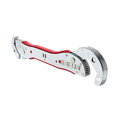 Verstelbare moersleutel 9-45mm Multifunctionele moersleutel Magic Spanner Universal Quick Snap voor alle soorten noten Bolts buizen buizen 5