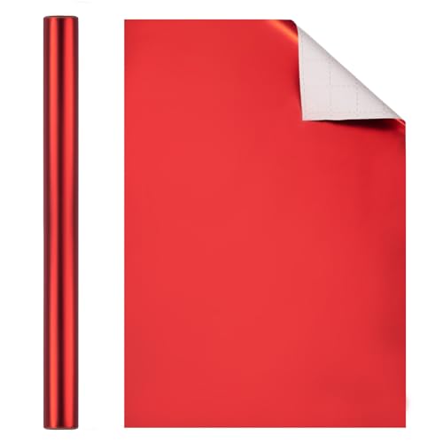 3M Metallic inpakpapier tissuepapier, mat cadeaupapier voor feest, bruiloft, verjaardag, afstuderen, cadeau, verpakking, inrichting, rood