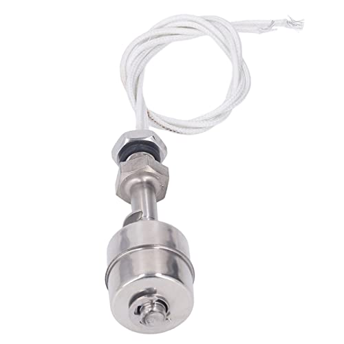 Roestvrij staal Liquid Level Float Switch Sensor voor Waterolie 10mm Stroke 0 tot 220V 65mm L 4
