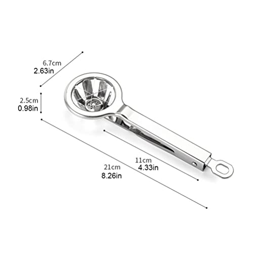 Stainless Steel Egg Cutter, Egg Divider Splitsing, Egg Pieces/Divider, Snijtangen, Fruitsnijder, Multi-Purpose Egg Cutter, Aardbeisnijder, Keukengereedschappen 5