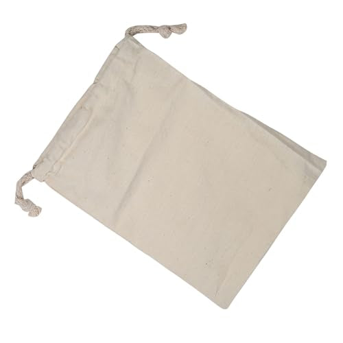 Katoenen bergzak Katoenen koordtas Muslin Bag Katoenen opslagtas Canvas Bag Katoenen Tote Bag voor handtassen Wasserijtassen Schoenen (30 * 40cm) 5