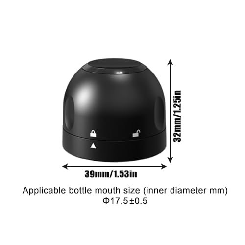 2 stuks wijn flessendop, Vacuüm wijnfles dop, Champagne Stoppers Vacuüm, met luchtdichte sluiting voor het bewaren en bewaren van verse rode wijn 5