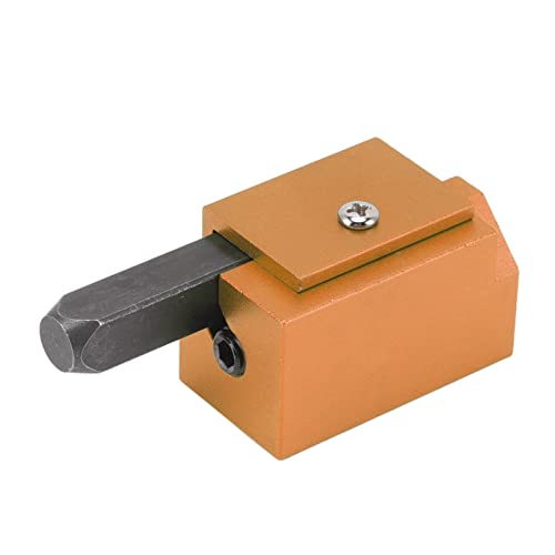 Hoekbeitel, Rechterhoekbeitel, Vierkante verzonken Scharnier Scharnier Houten Beitel, Houtbewerking Spring geladen Hoek Hout Beitel Gereedschap voor Vierkante Scharnier (Goud)