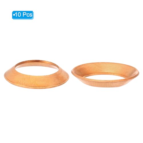 Flare Pakking, 10Pcs Fit voor 5/8" Tube Maat 45 graden koper Flared Pipe Fittings voor Airconditioning Koeling Accessoires 3