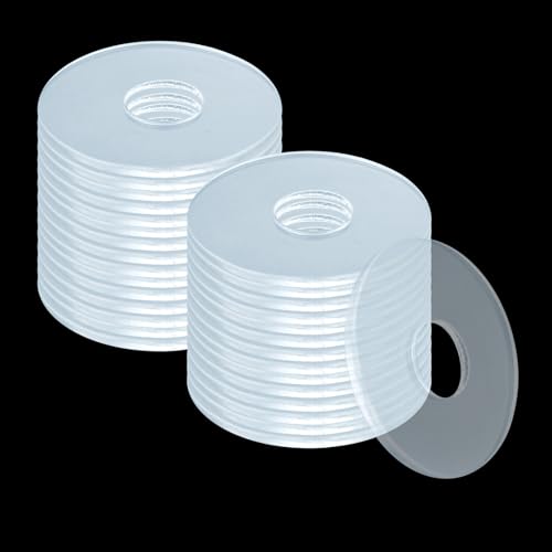 30 st Transparante Plastic schijven, Wasmachines, Spacers voor deur Scharnier, Draag, Cracks op glas, douche, Deur, Badkamer, Handdoek