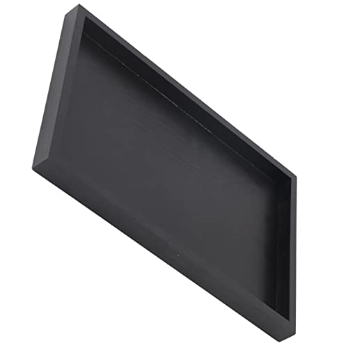 Rechthoekig massief hout Thee Koffie Snack Food Tray Plate Restaurant Trays 30 * 20 * 2cm Koffie en Thee Supplies (25 * 18 * 2cm) 4