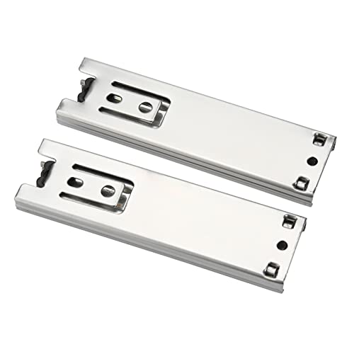 2 st. 5in Mini korte lade schuif Meubelgids Rail Volledige uitbreiding Keuken Cupboard Hardware voor kasten, Kasten