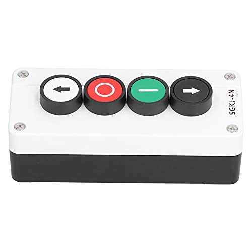 Waterdichte Momentary Switch Station Box Omhoog Stop Control Drukknop voor Winch Roller Deur Truck Tail Lift (SGKJ-4N)