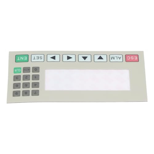 Membrane-toetsenbordtekstweergave Membrane Knop Gebruikervriendelijk Membrane Keyboard voor MD204 OP320 A OP325 Transparante Plastic Foil 164,0 X 86,0 Mm Grootte 4
