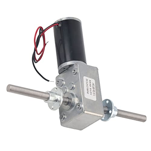 12V High Torque Transmission Motor, M8 Dual Axis 1280 Motor, Snails, Transmission Motor, Coaxial Gear Motor for Right and Left Axle with Flange (Reductieratio 290) 4