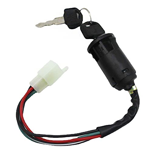 5 st ontstekingslot, waterdichte motor ontstekingslot 4 wires plug voor Off-road Motor Atv Dirt Bike 4