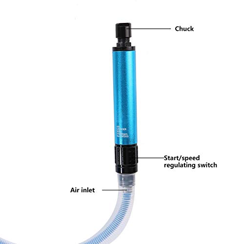 Pneumatische Grinder KP-601 35000rpm Pen type lucht Die Grinder Chuck slang sleutel gereedschap