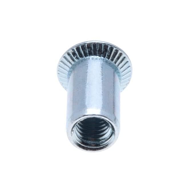 M8 Rivet Nuts, Countersunk Head Ronde Body met Thread, 8mm mm Noot, Gegalvaniseerd Staal Rivet Nut, Rivet voor Staal, Legering, Koper, Plastic, glasvezel en Composite (5 st.) 4
