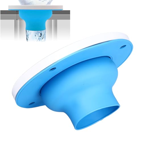 Toilet Flange Reparatie Kit, Siliconen ABS Eenvoudige installatie Toilet Flange Vervanging Kit voor 4in 5in Pijp 4