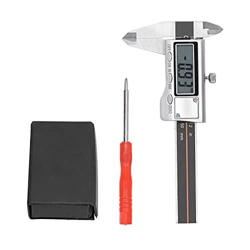 Digitale Kaliper 0-50mm Draagbaar Mini digitaal Draag weerstand Rust Reis Zak sieraden Archeologische Dikte Gauge Hoek Heerser Industriële Meetinstrument