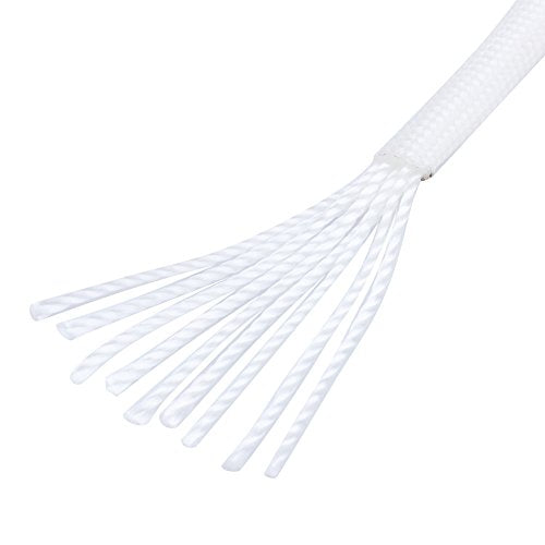 Overlevingsparacord Cord parachute touw 9 Cords 7.62m/25ft 550lbs Glowing Glow in the Dark Tear-Proof, White 3